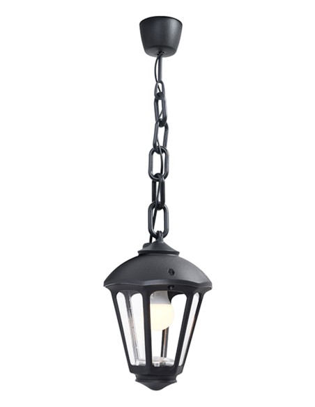 Faroles de Exterior Resina Blanco y Nagro