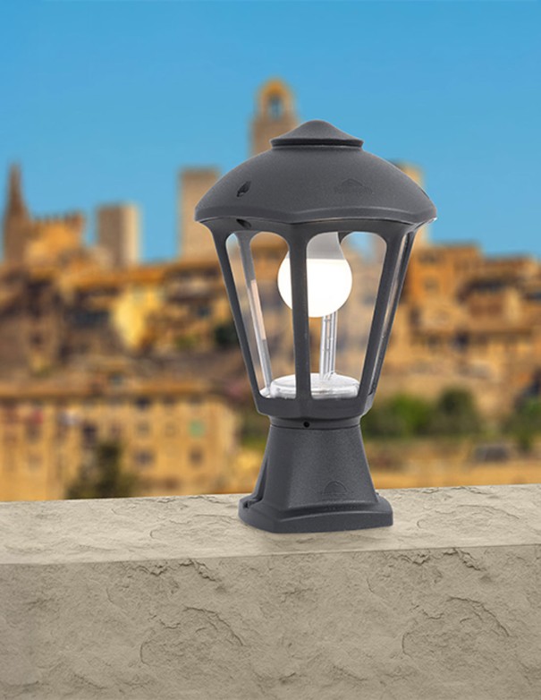 Sobremuro Outdoor Resina Blanco y negro