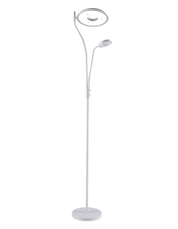 Pie de salón led blanco barato