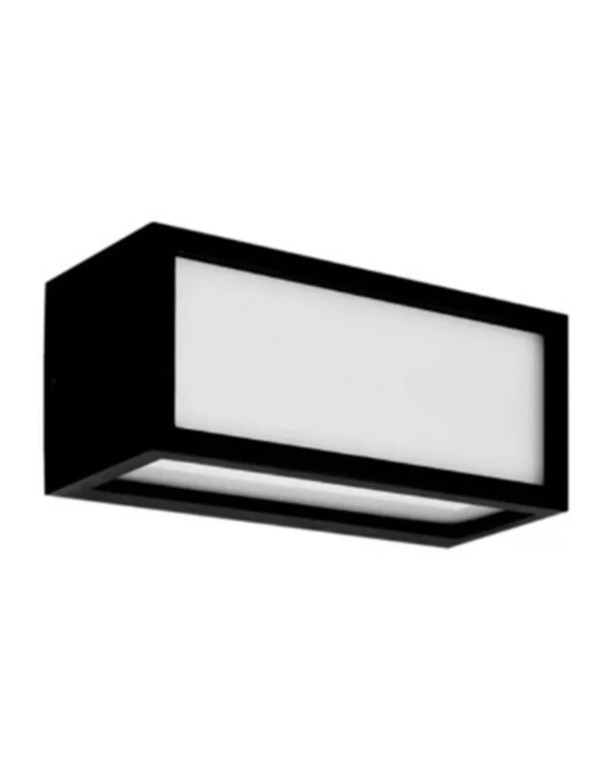 Aplique Exterior Negro Aluminio Luz General