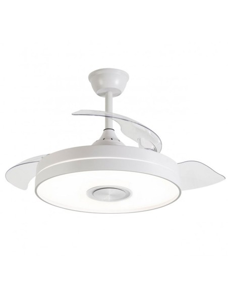 Ventilador Aspas Retráctiles Bluetooth y Altavoz