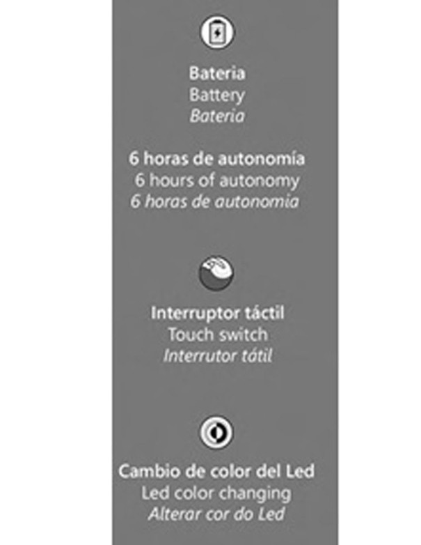 Lámpara Sobremesa Recargable muy Barato