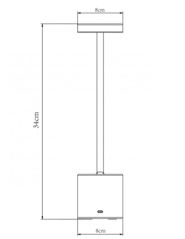 Lámpara Sobremesa Recargable Económico