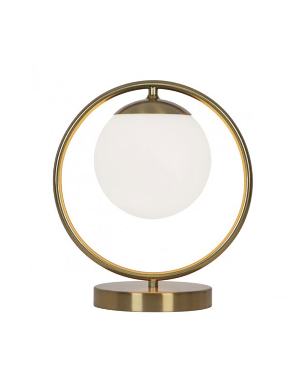 Lámpara de Mesa Circulo Latón