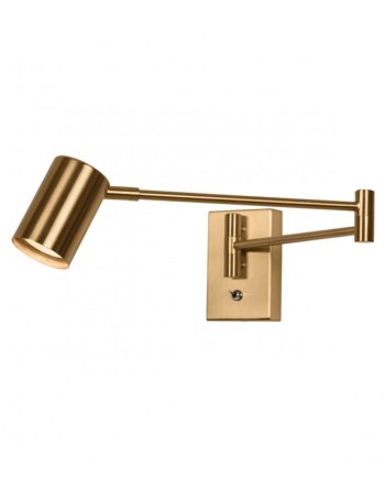 Aplique articulable latón