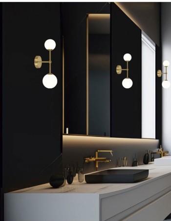 Aplique Moderno con 2 Bolas...