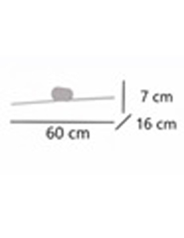 Aplique Led para Espejo Latón