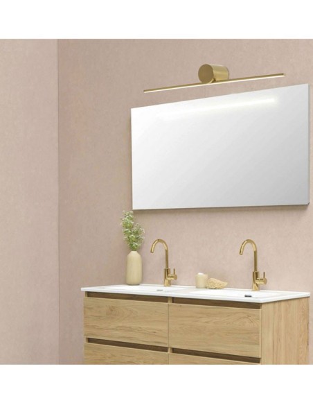 Aplique Led para Espejo Latón