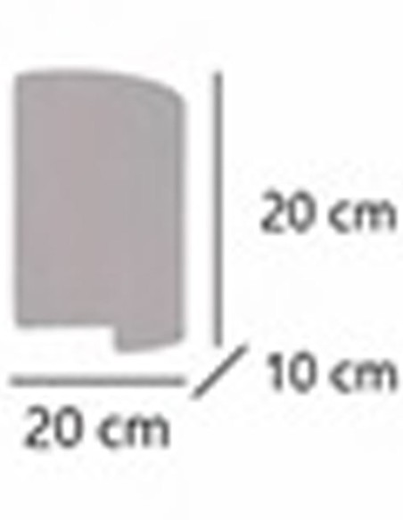 Oferta Apliques de Pared Textil Tostado