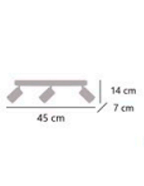 Lámparas Lineales Modernas Oro Satinado