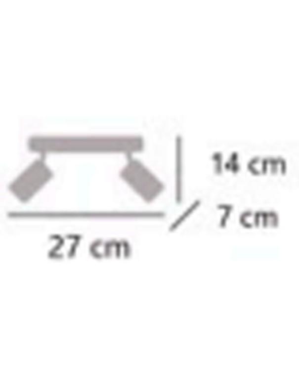 Regleta Orientable Níquel