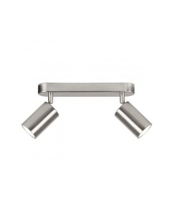 Regleta foco cilindro níquel orientable