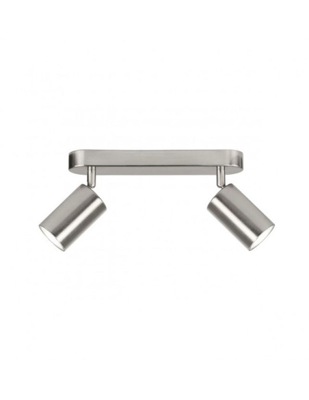 Regleta foco cilindro níquel orientable