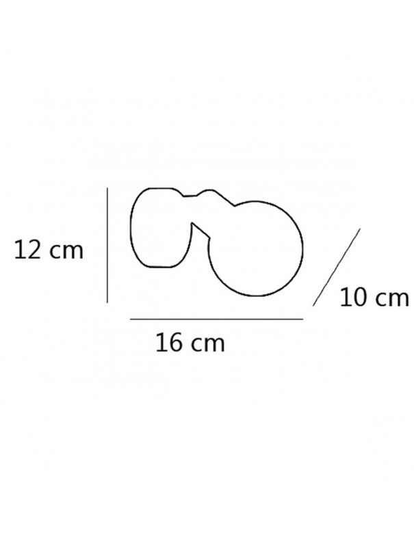 Foco Dorado Tulipa Alambre