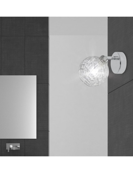 Foco Cromo Tulipa Alambre