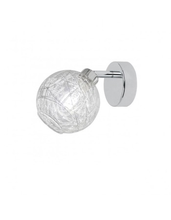 Foco con rótula cromado