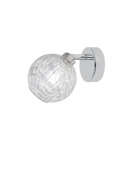 Foco con rótula cromado