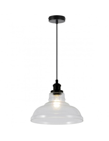 Lámpara tulipa transparente