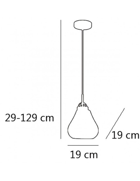 Lámpara de Techo Estilo Moderno