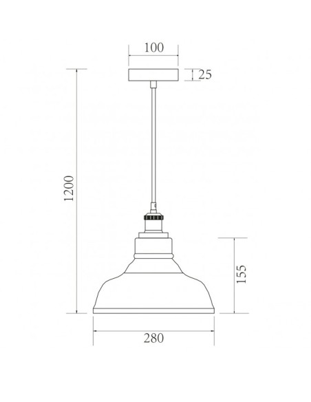 Lámpara Decoración Cristal Ambar Torneado
