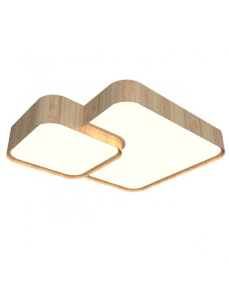 Plafón filo madera