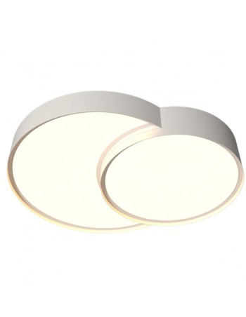 Plafón led doble circulo