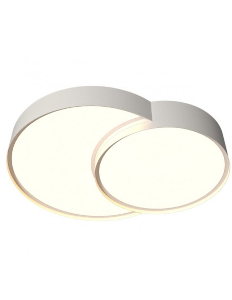 Plafón led doble circulo