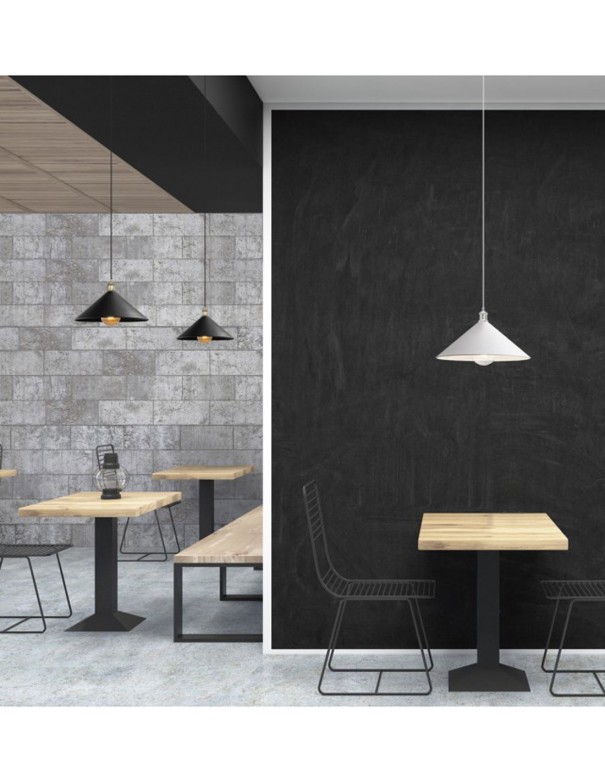 Oferta Lámparas Metal Blanca Cocina