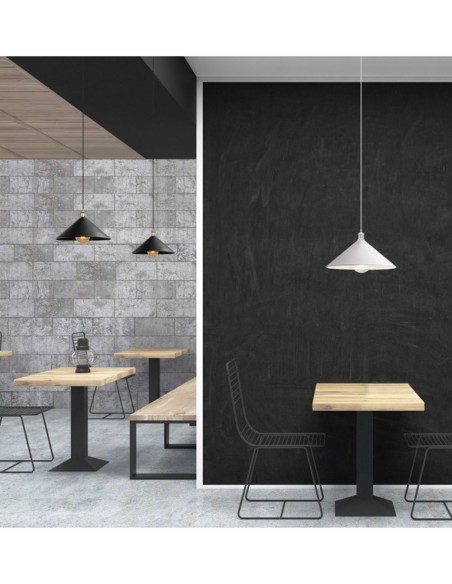 Oferta Lámparas Metal Blanca Cocina