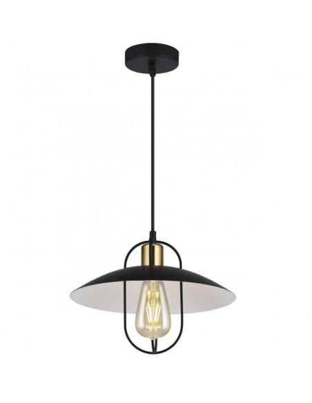 Lámpara de Techo Metal Negro-Oro