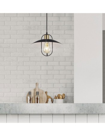 Lámpara cocina negra barata