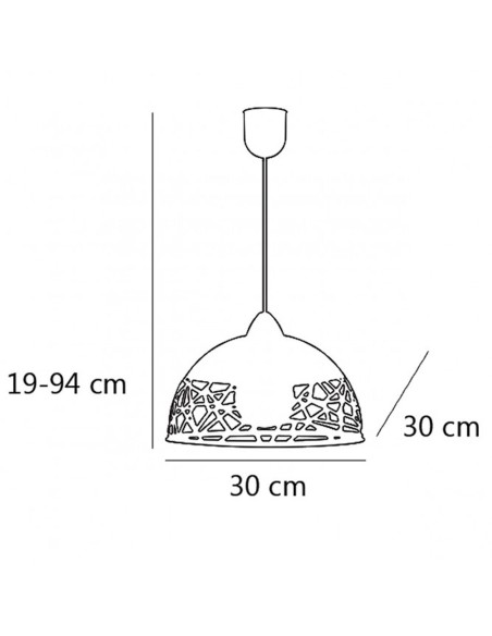 Compra Luminaria Calada Blanca