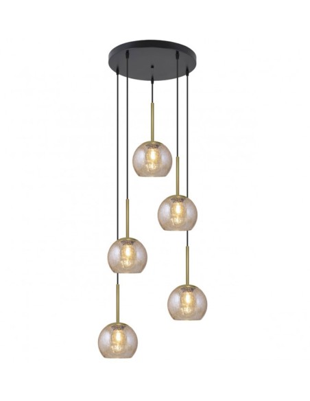 Outlet Lámparas Negro Oro