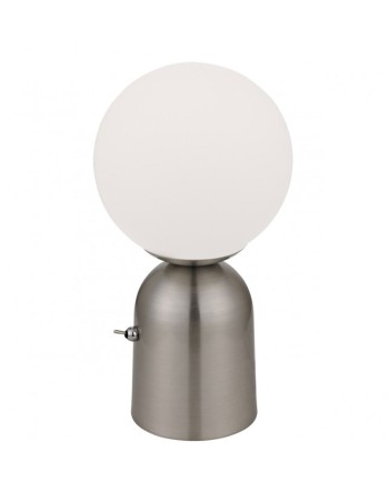 Lámpara de mesa níquel pequeña