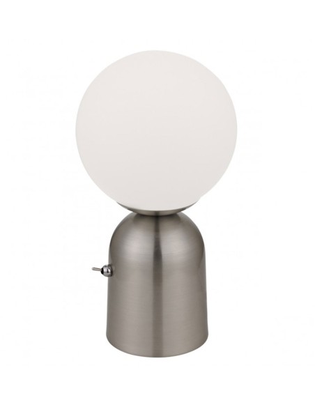 Lámpara de mesa níquel pequeña