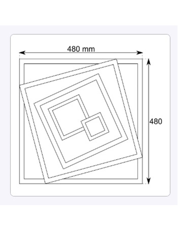 Plafones Techo Cuadrados