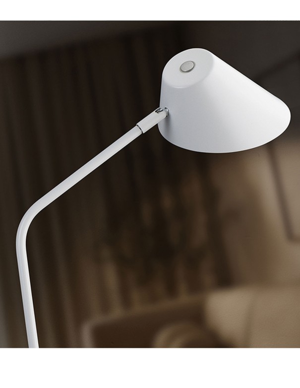 Esino, Lámpara de Pie 1 Luz Blanco...