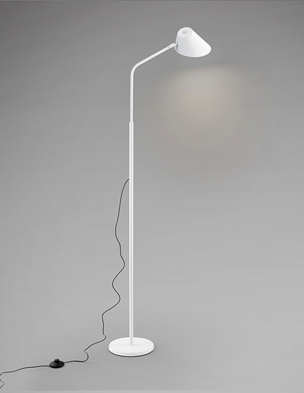 Esino, Lámpara de Pie 1 Luz Blanco...