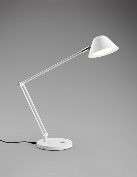 Taros Sobremesa Blanco Flexo Schuller