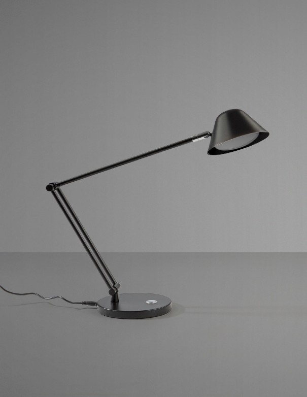 Taros Sobremesa Negro Flexo Schuller