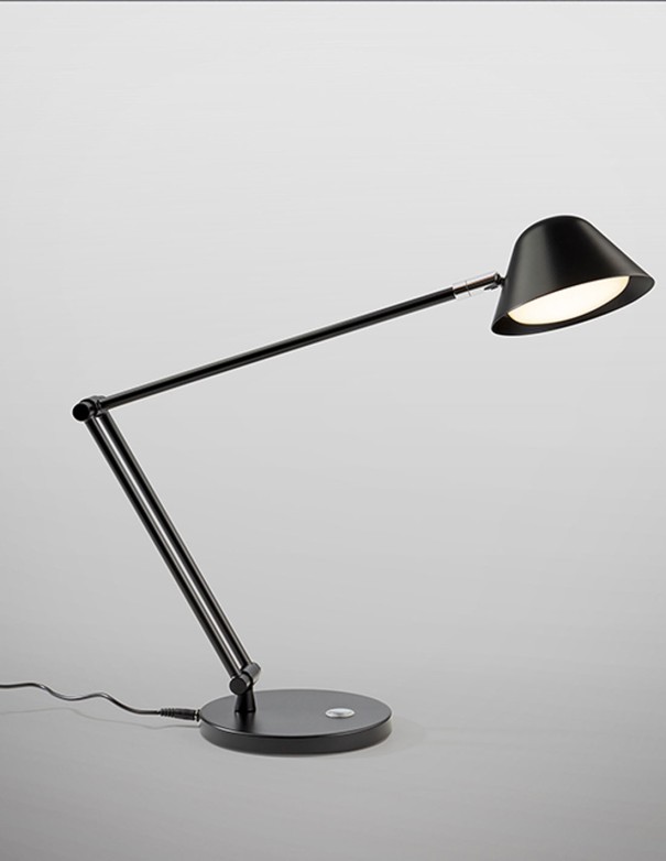 Lámpara flexo Taros Negro