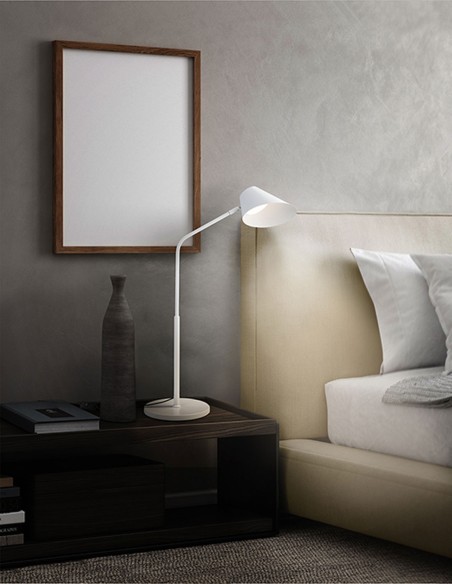 Esino Sobremesa Flexo Blanco Schuller