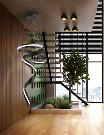 Lámpara led Amara vertical