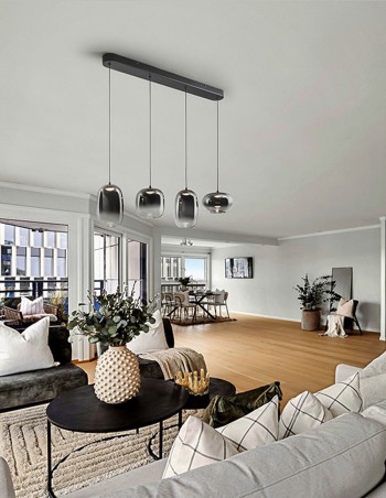 Lámpara lineal Onice 4 luces