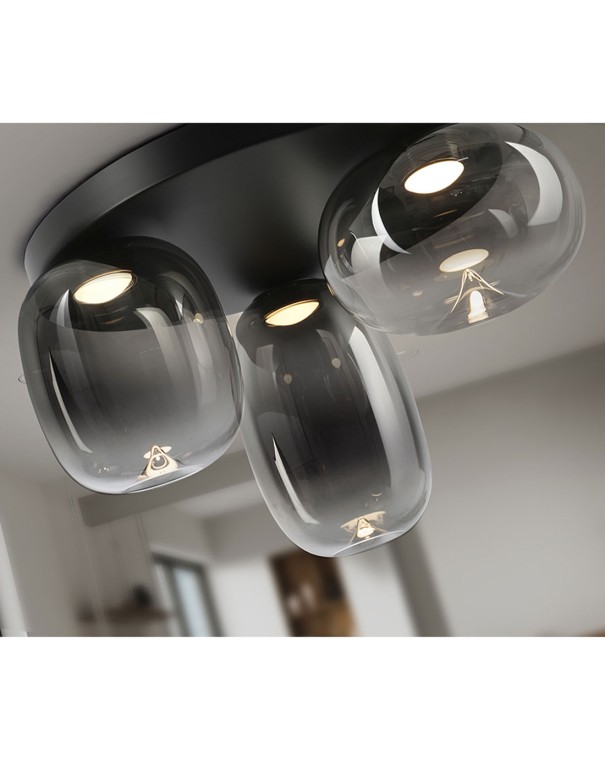 Comprar Plafón Onice Negro Smoke