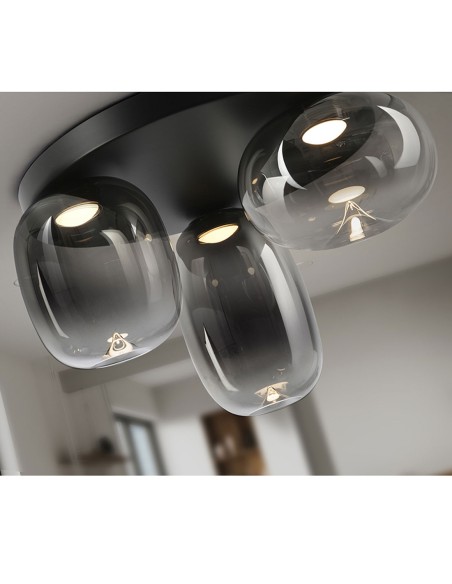 Comprar Plafón Onice Negro Smoke