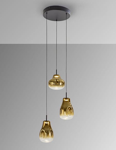 Lámpara Aledis 3 alturas