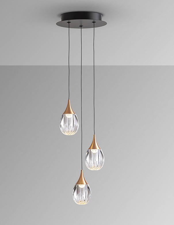 Lámpara Corina 3 luces