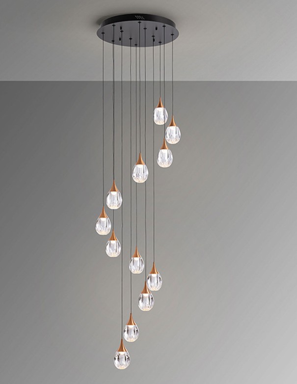 Corina Lámpara Gran Formato 12 Luces...