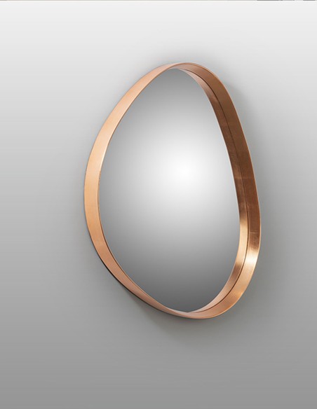 Julie Espejo Grande Pan de Oro Rosa Schuller